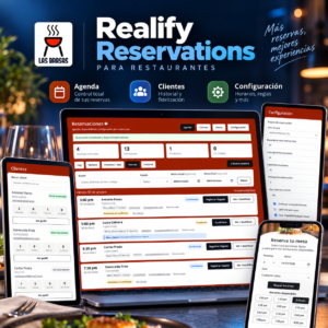 Complemento Realify Reservations dividido por mes